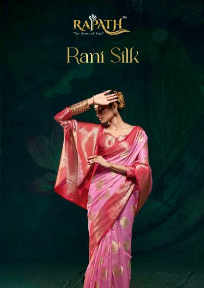 Rani Silk By Rajpath Organza Festive wear Saree Collection